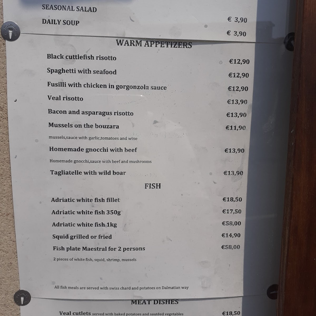 Maestral Restaurant Menu - Image 4